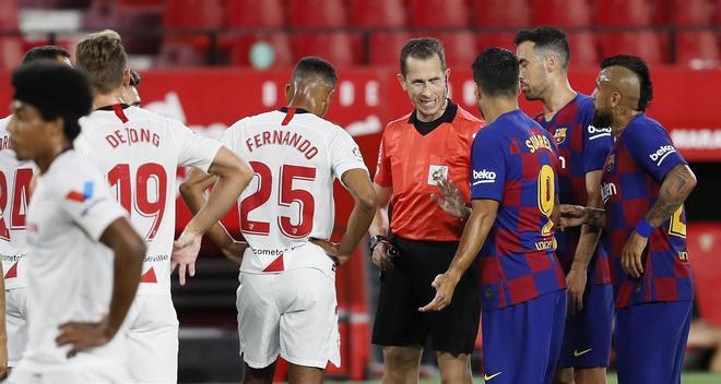 Las imágenes del Sevilla FC 0 FC Barcelona 0