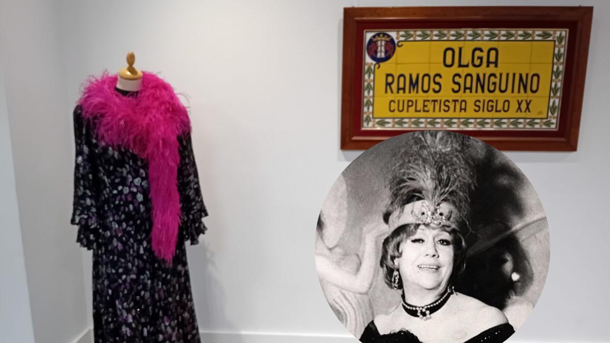Arganzuela homenajea a Olga Ramos, la reina del cuplé, con una exposición que revive su legado castizo