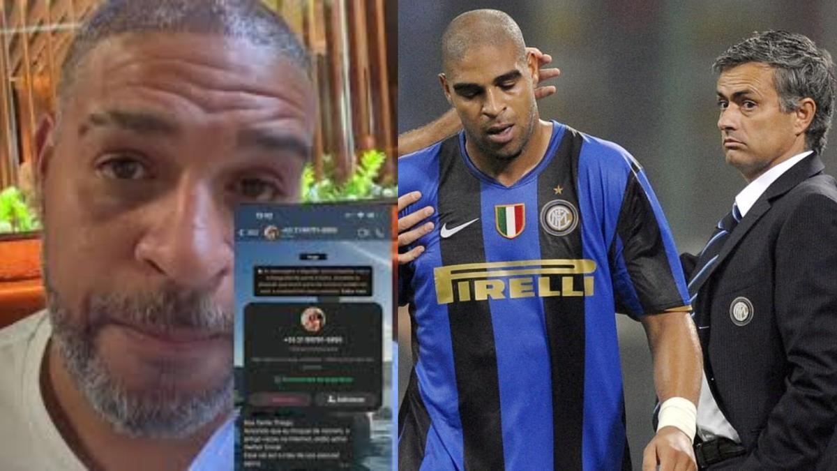 Adriano denúncia una estafa de suplantación a su família