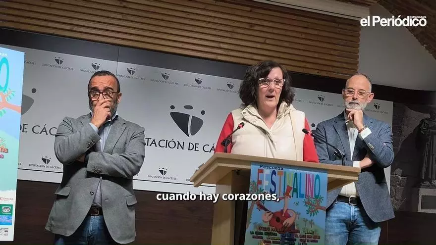 Pescueza se prepara para recibir a más de 12.000 visitantes en el Festivalino, cita clave de la provincia de Cáceres