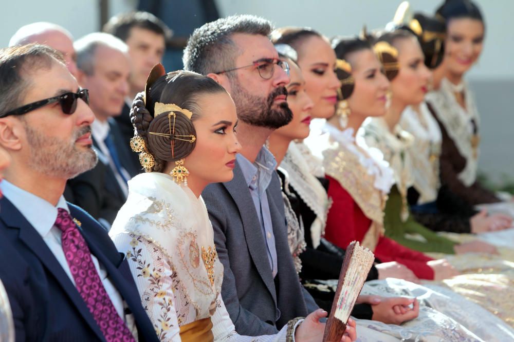 Mini-mascletà conmemorativa de la declaración de las Fallas como Patrimonio de la Humanidad