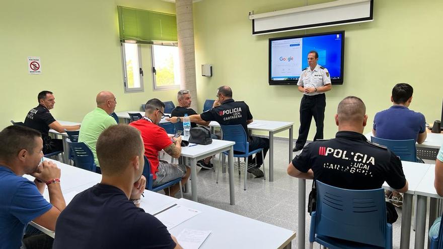 La Policía Local de Cartagena se actualiza ante actuaciones con estupefacientes