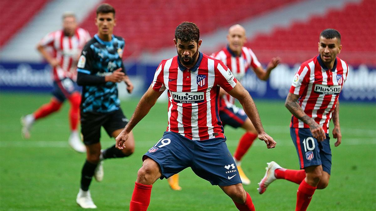 El Atlético ensaya y golea 4-1 al Almería