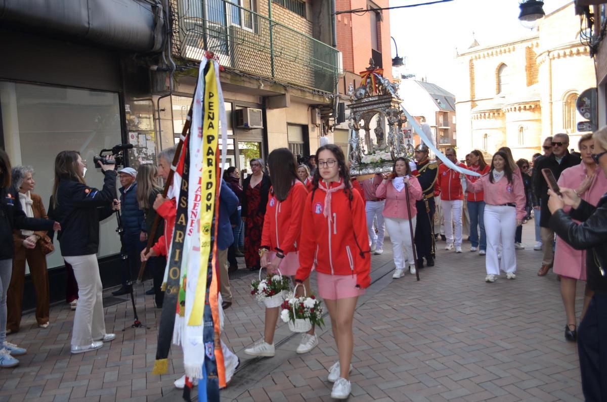 La Procesión de la Virgen de la Vega, en imágenes