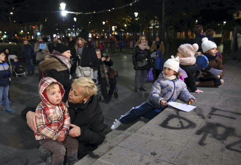 Encendido de luces navideñas en Plaza San Francisco