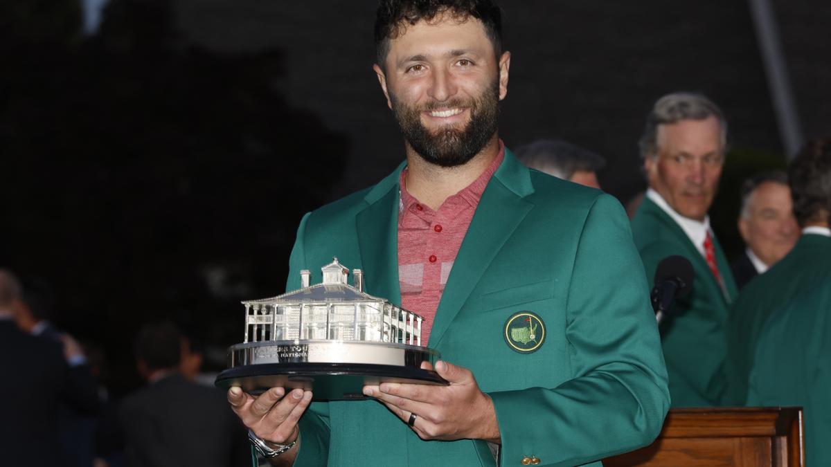 El español Jon Rahm gana su primer Masters, en imágenes