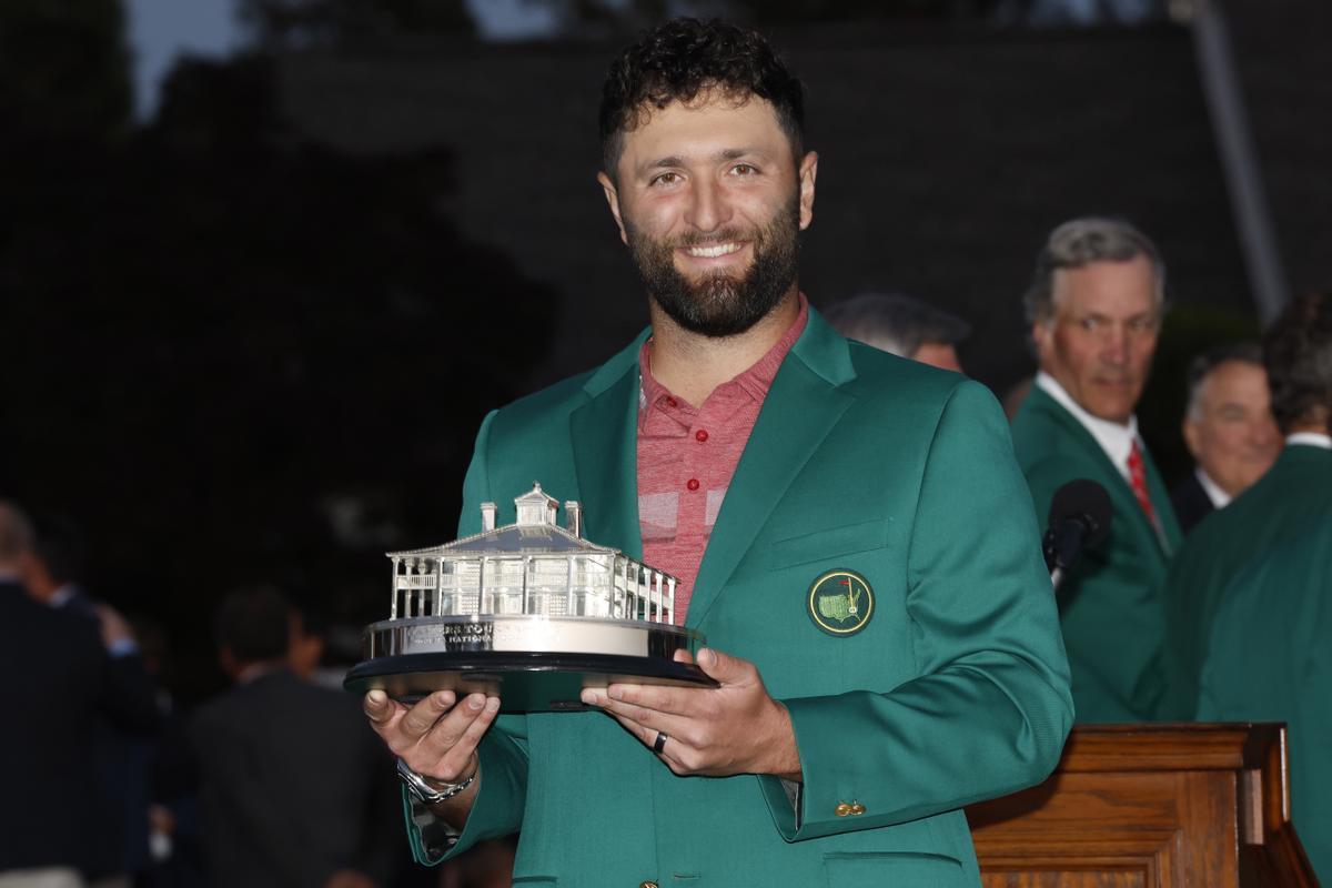 El español Jon Rahm gana su primer Masters, en imágenes