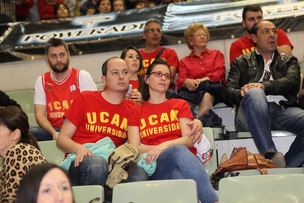 Baloncesto: El UCAM Murcia - Sevilla, en fotos