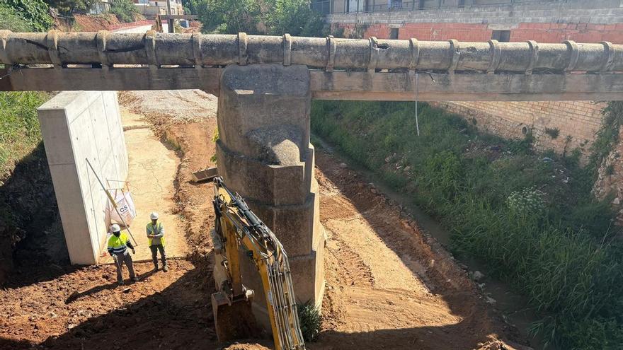 n Antonio de Requena tendrá un nuevo muro de contención y puentes reforzados
