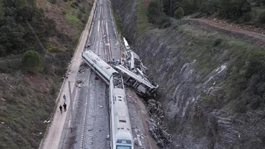 Rail fracture, the main anomaly detected by the Guardia Civil in its inspection of the Adamuz accident