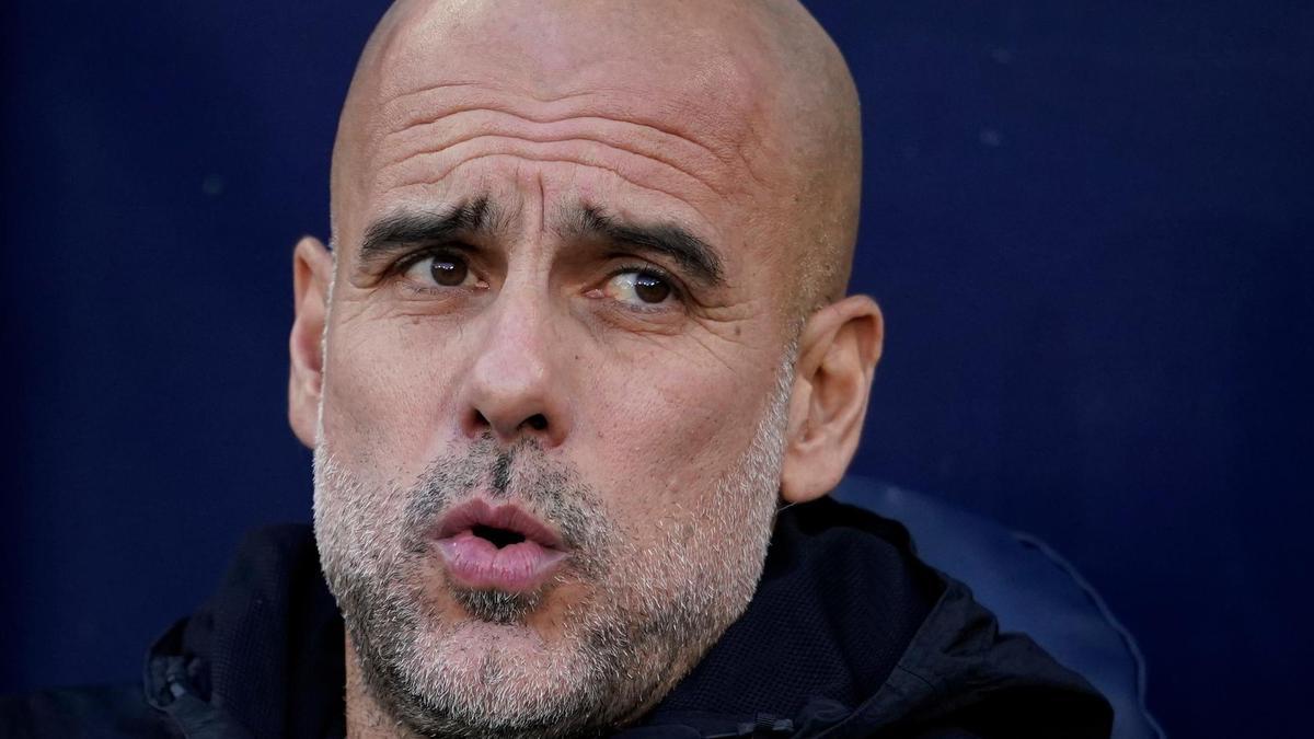 Guardiola, entrenador del Manchester City