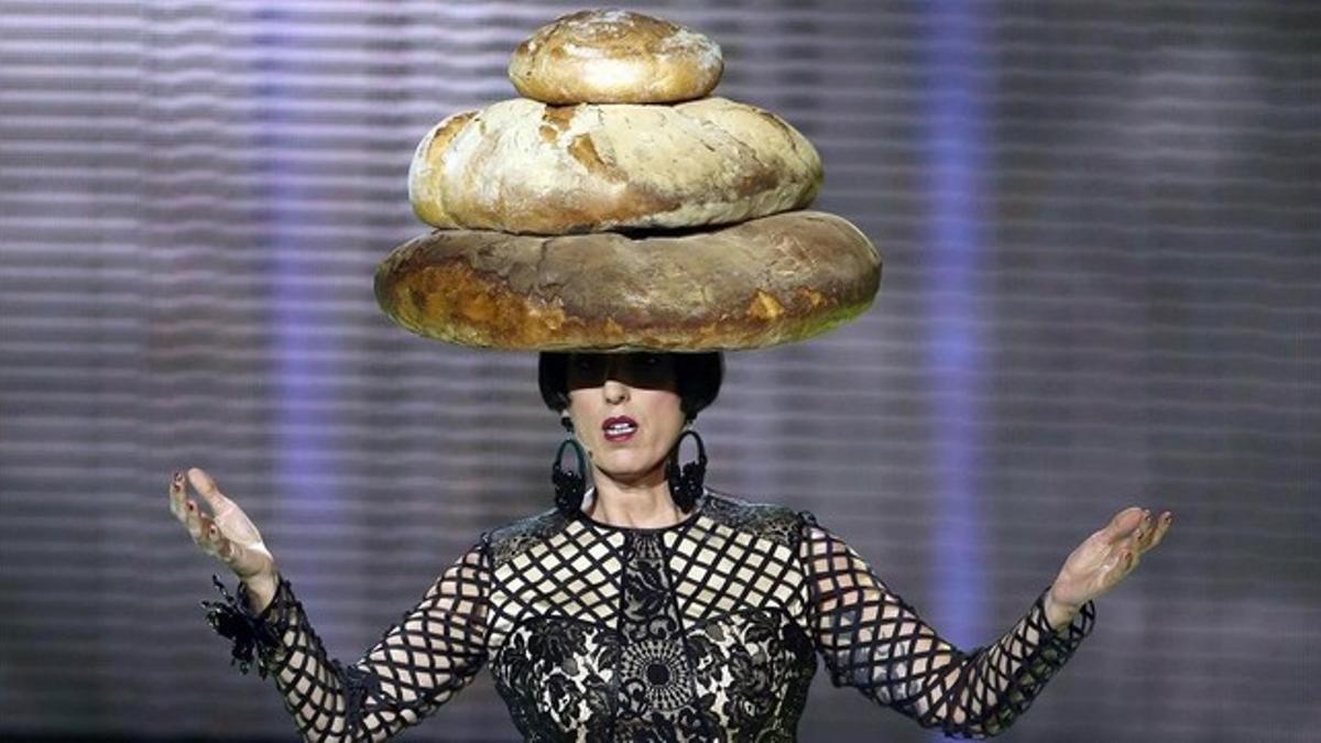 Rossy de Palma, durante la gala de los Premios Gaudí, el pasado domingo.