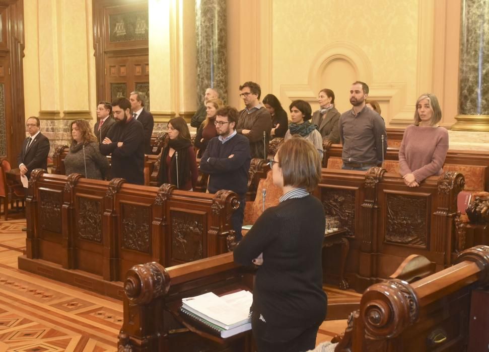 Pleno municipal en A Coruña 6 de marzo