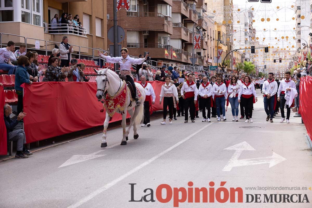 Desfile infantil en las Fiestas de Caravaca (Bando Caballos del Vino)