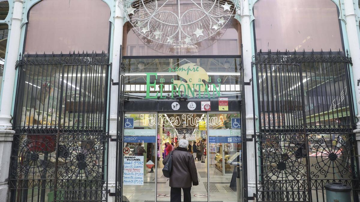Entrada al Mercado del Fontán