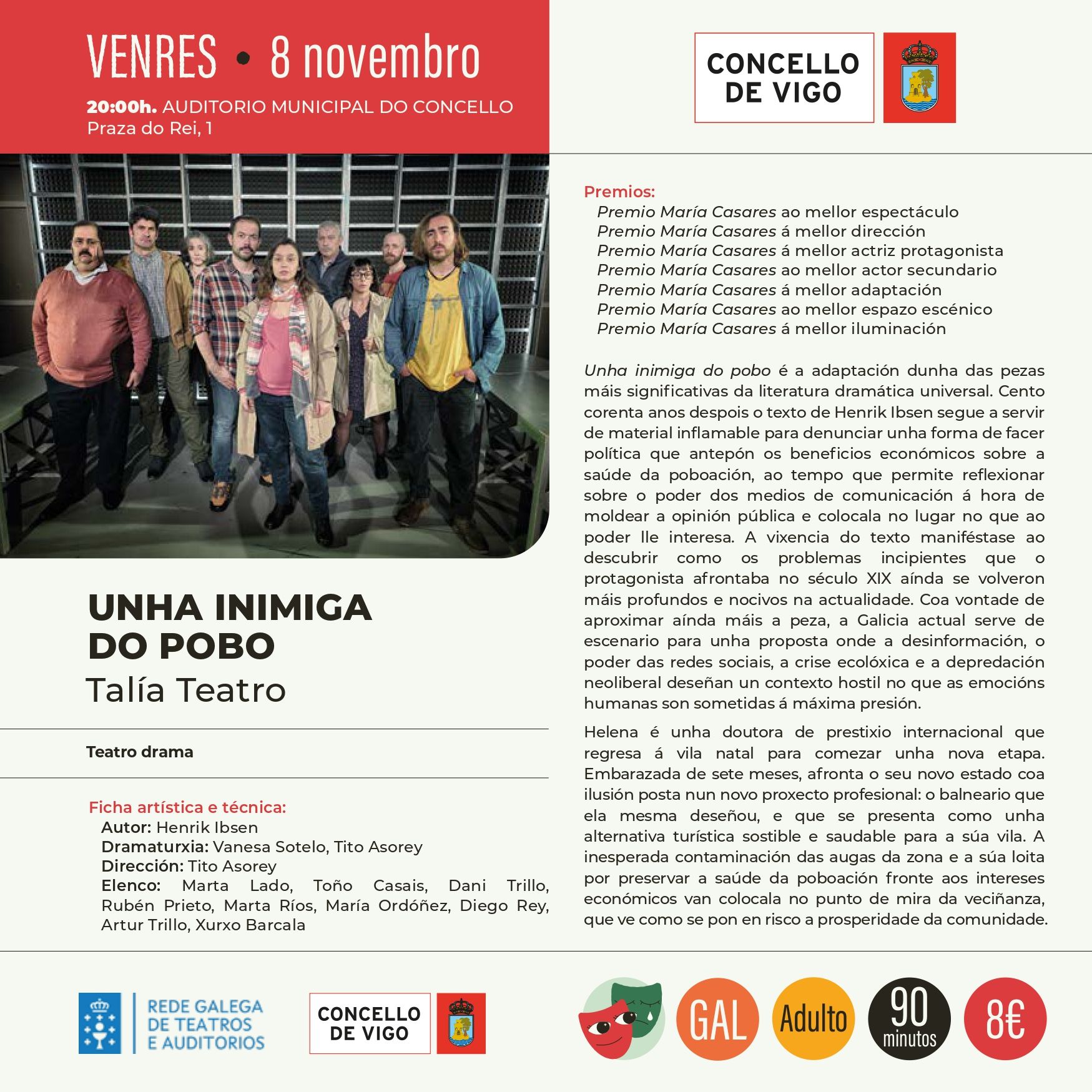 Programa VigoCultura otoño 2024