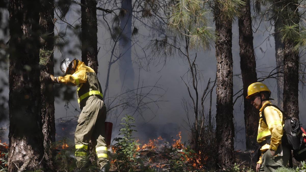 Formación contra incendios en Los Villares