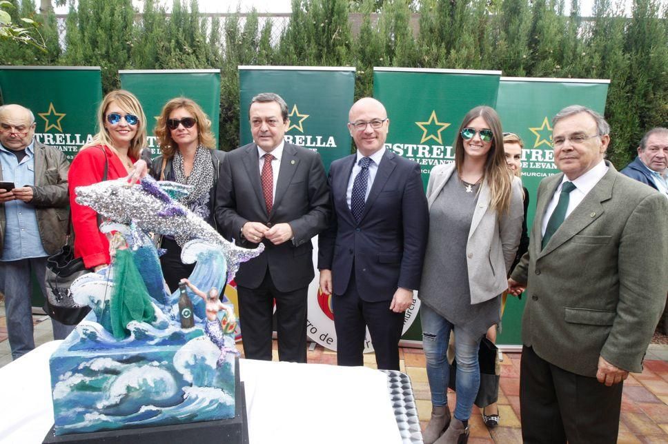 Presentación del catafalco del Entierro de la Sardina