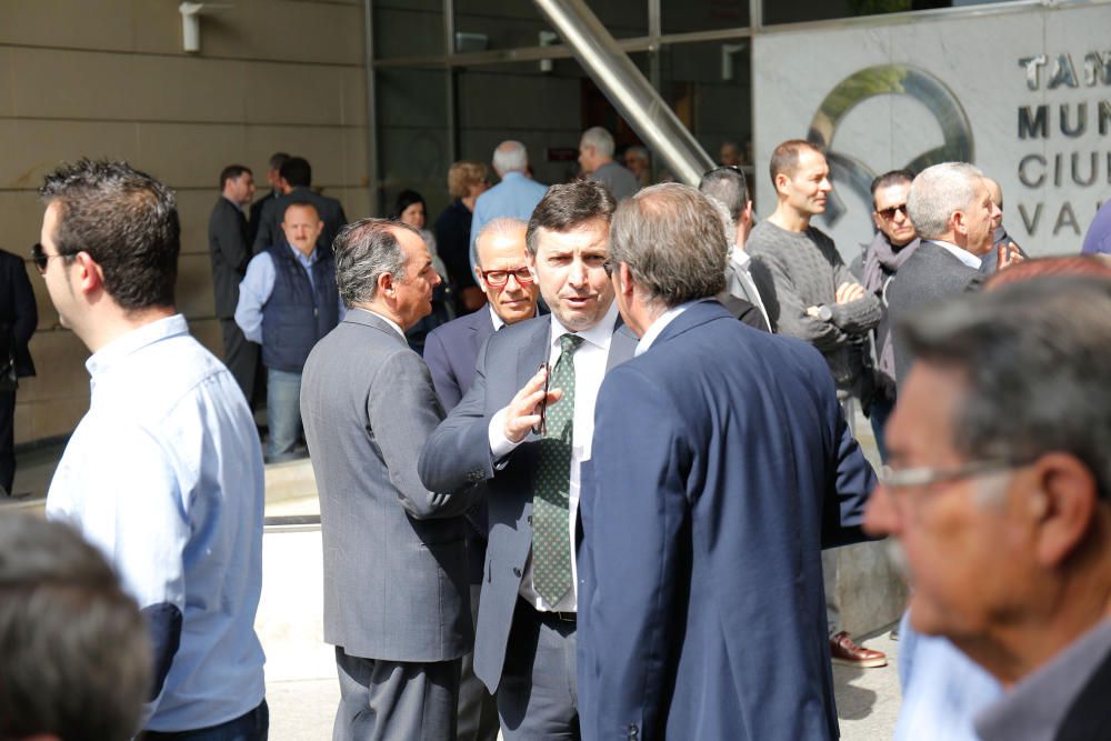 Funeral de Emilio Orta, presidente del Clúster de Automoción valenciano