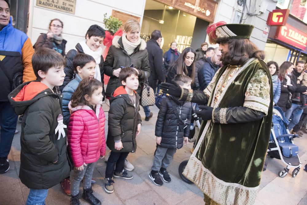 L''arribada del Príncep Assuan a Manresa