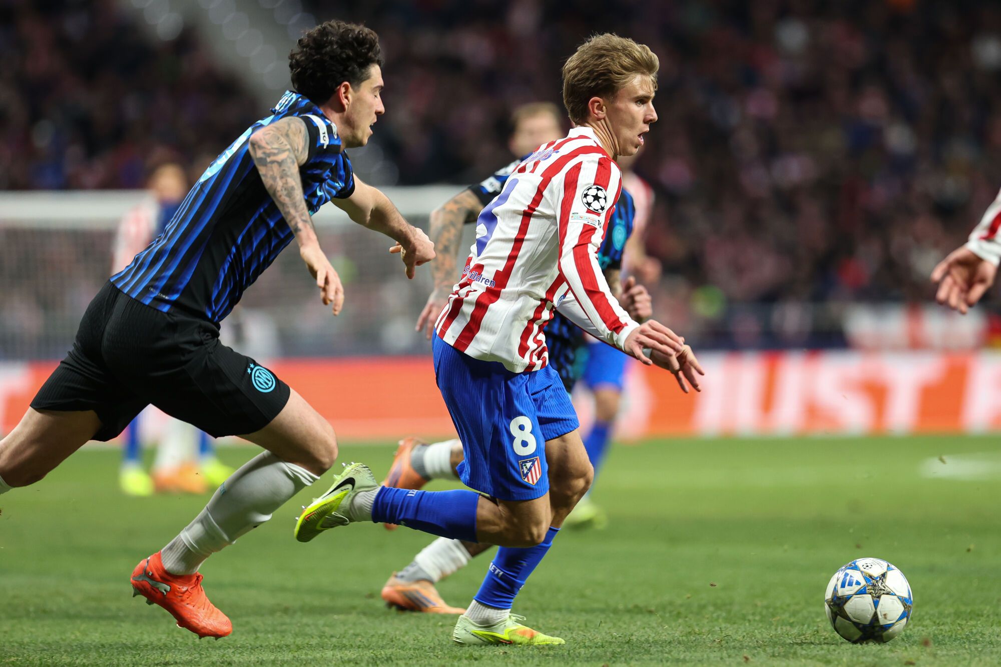 Champions League: Atlético de Madrid - Inter de Milán, en imágenes.