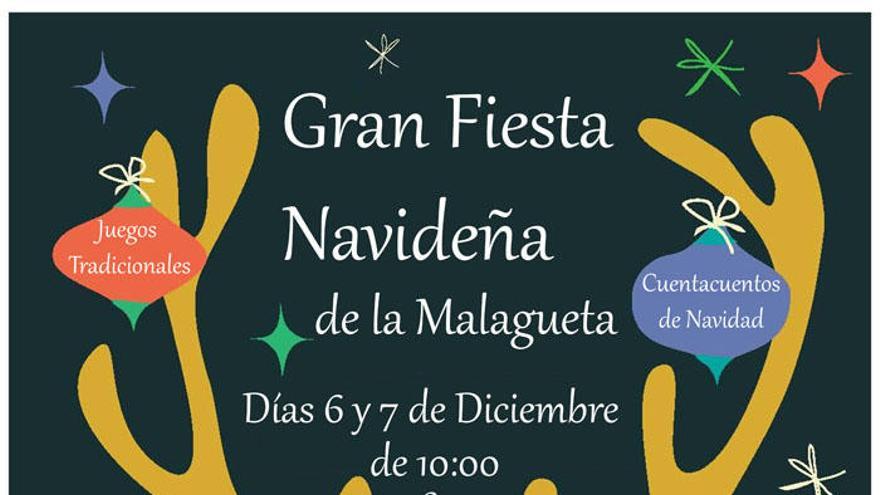 Gran fiesta navideña en La Malagueta en el puente de diciembre