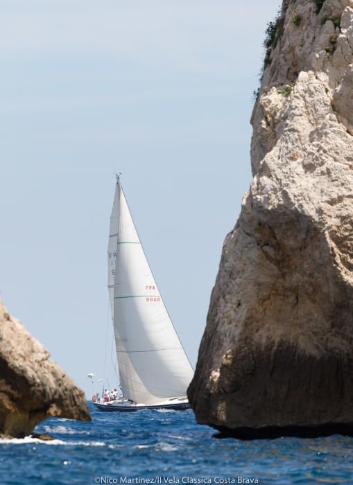 Segona prova de la regata Vela Clàssica Costa Brava