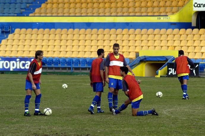 ENTRENAMIENTO DE LA UD LAS PALMAS