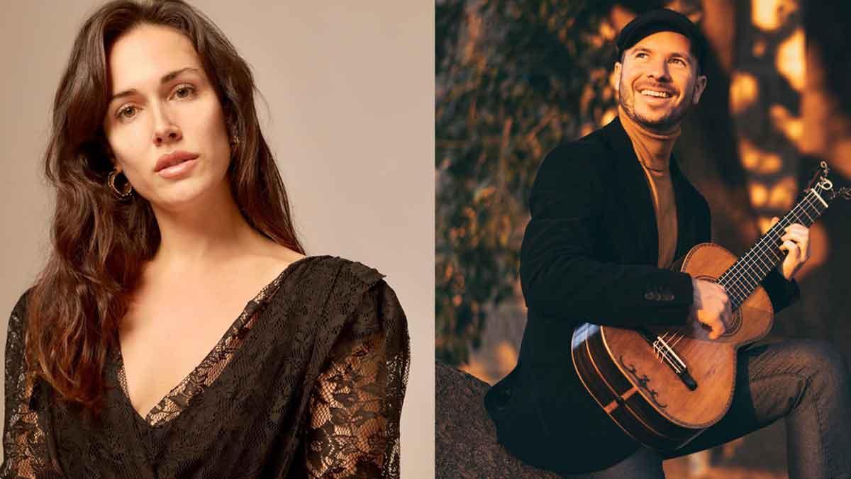 La soprano Montserrat Seró i el guitarrista Bernardo Rambeaud, protagonistes del ‘Concert dels Àngels’.