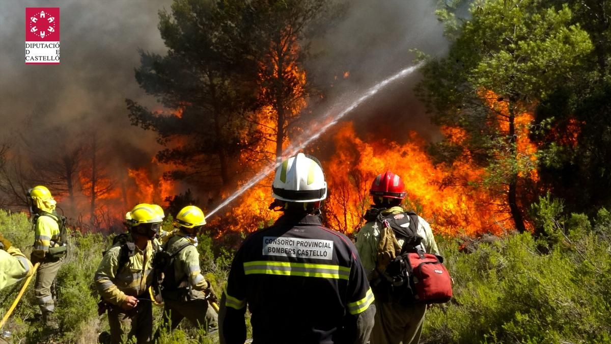 Incendio en la Serra Calderona