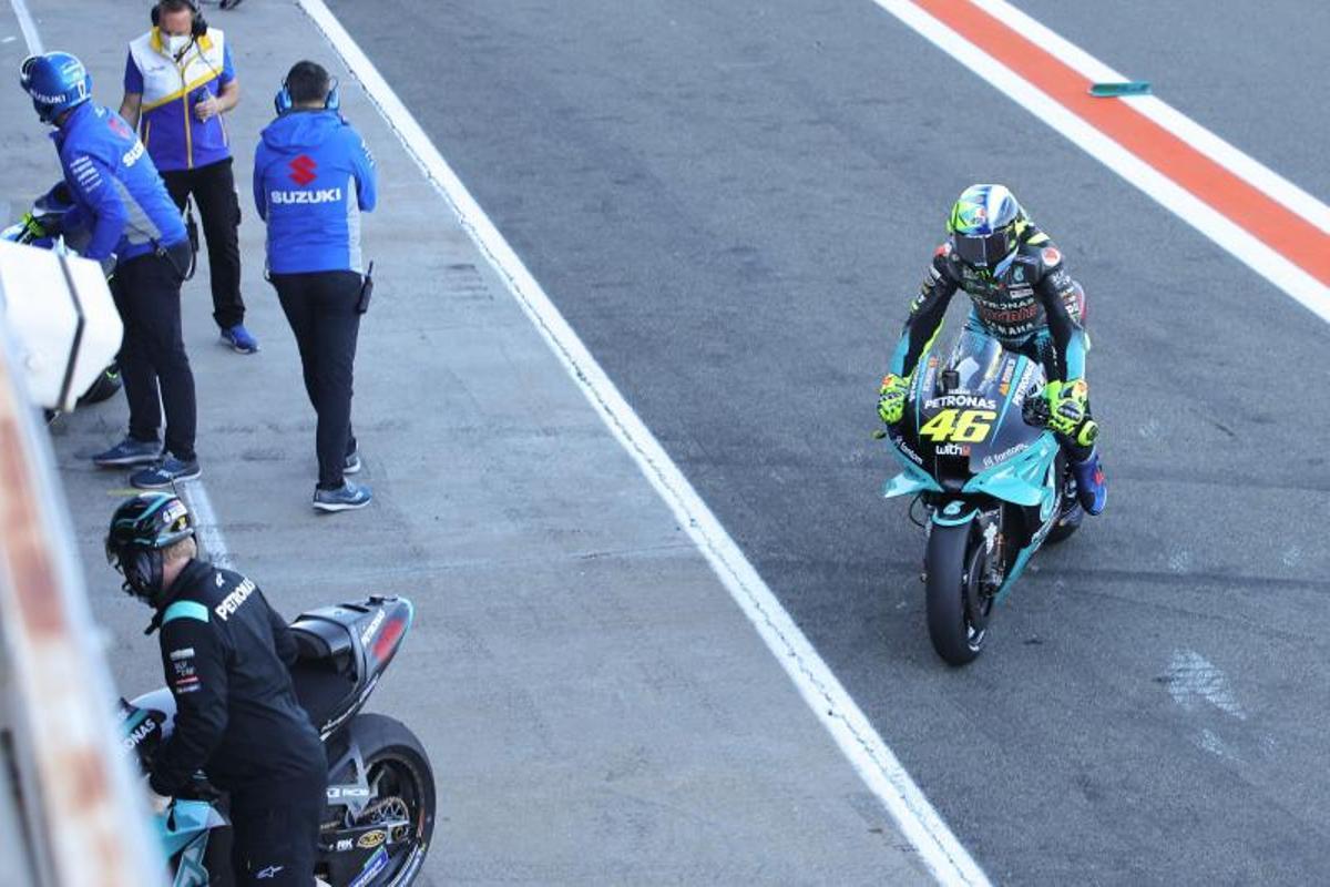 Las mejores imágenes de la despedida de Valentino Rossi Las mejores imágenes de la despedida de Valentino Rossi