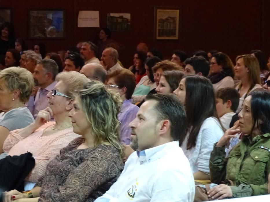 Ceremonias de graduación de Bachillerato en varios institutos de Avilés y Corvera