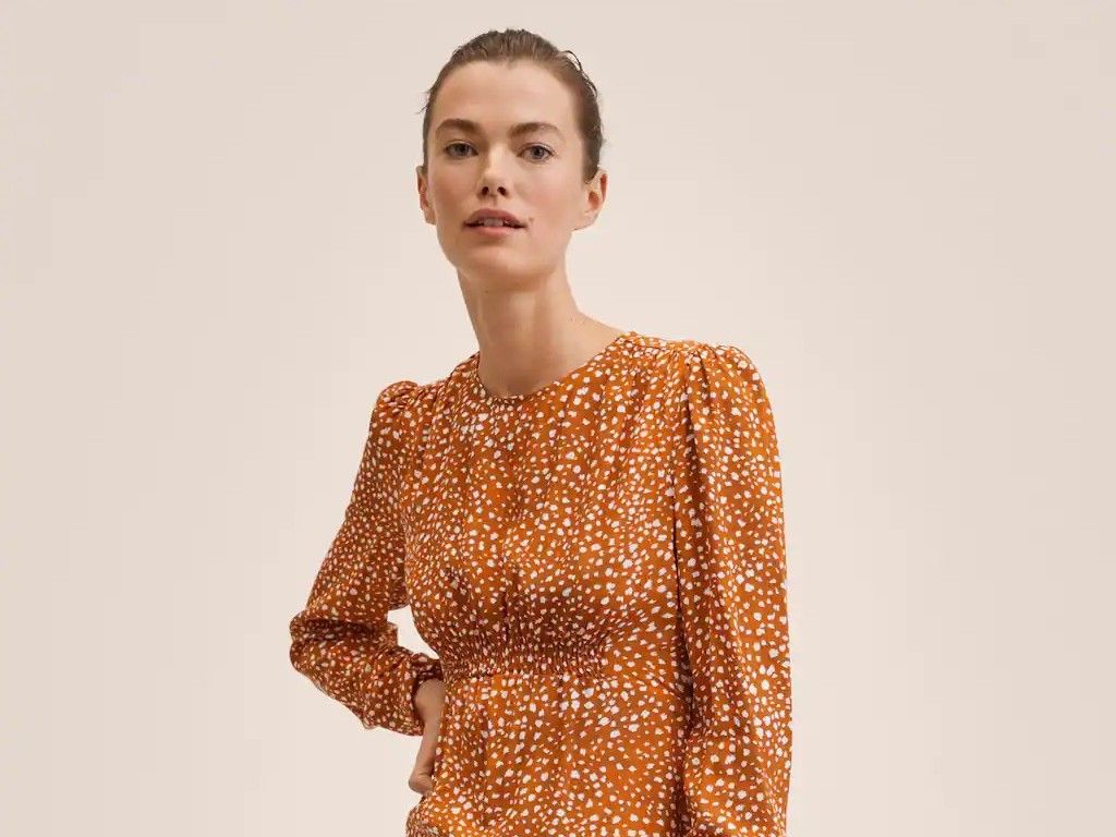 El precioso vestido estampado de Mango Outlet que verás sin parar esta  primavera - Woman