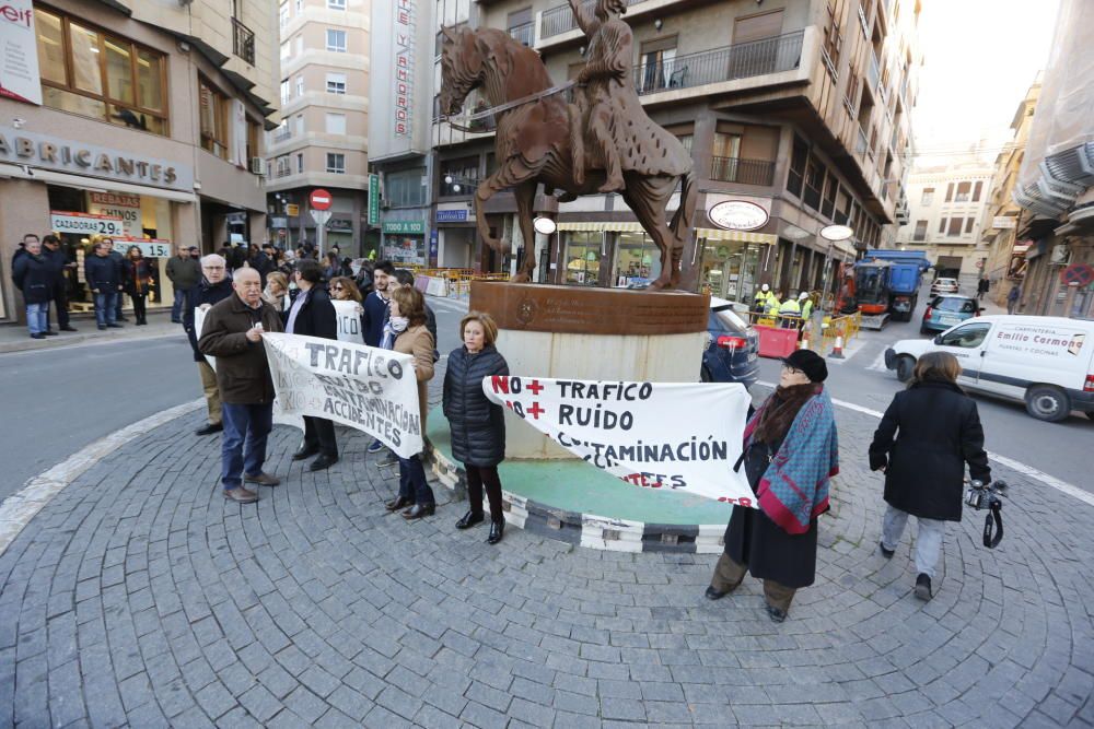 Cruzada contra las obras del centro de Elche