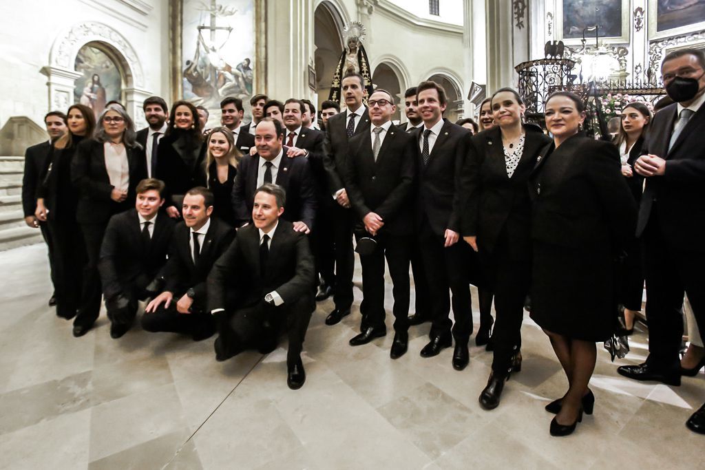 Semana Santa de Lorca 2022: Virgen de la Soledad del Paso Negro, iglesia y procesión