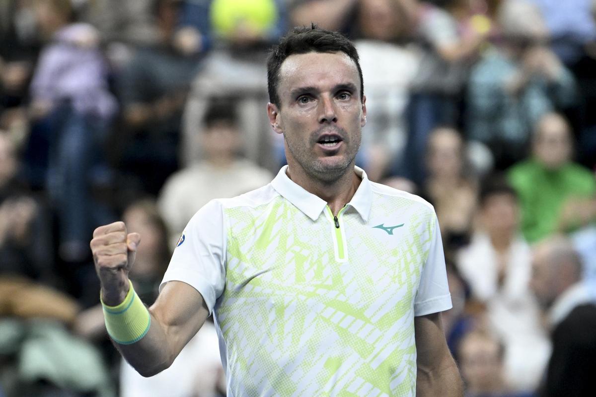 Roberto Bautista en el torneo de Amberes.