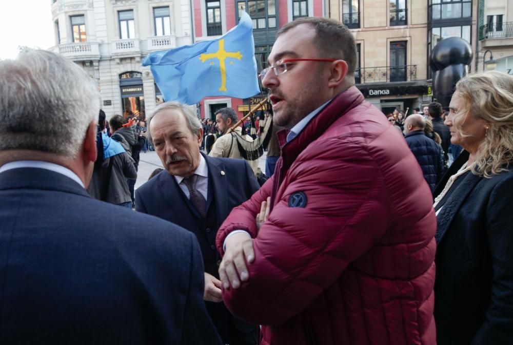 Manifestación por la Oficialidad en Oviedo