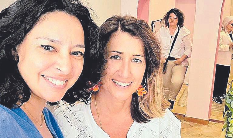 Celeste Marandola y Sonia Taberner.