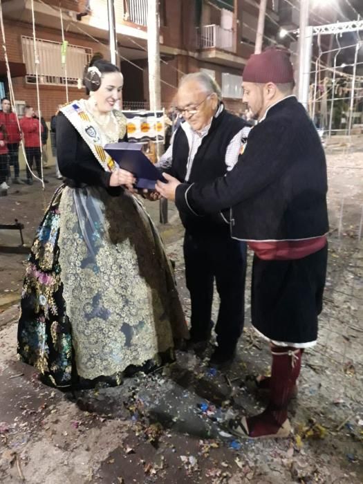 Mascletà de Caballer en Sant Valerià