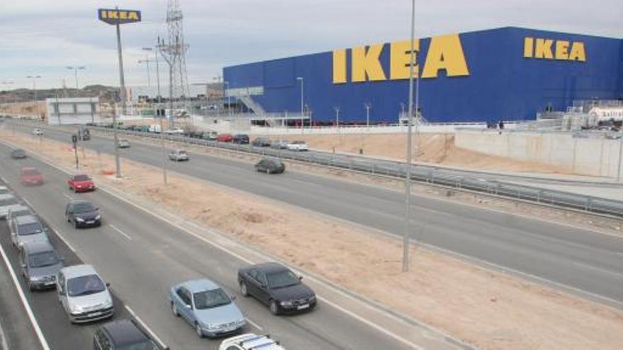 Instalaciones de IKEA en una ciudad española.