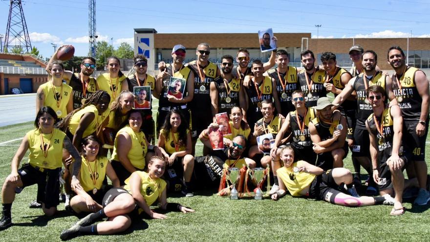 Doblete de Valencia Firebats en la Spanish Flag Bowl 2022 Open y Femenina