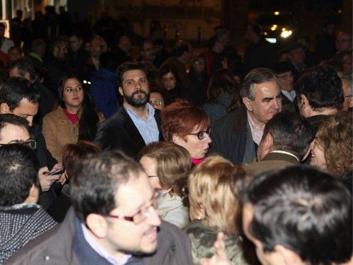 Manifestación a favor del soterramiento