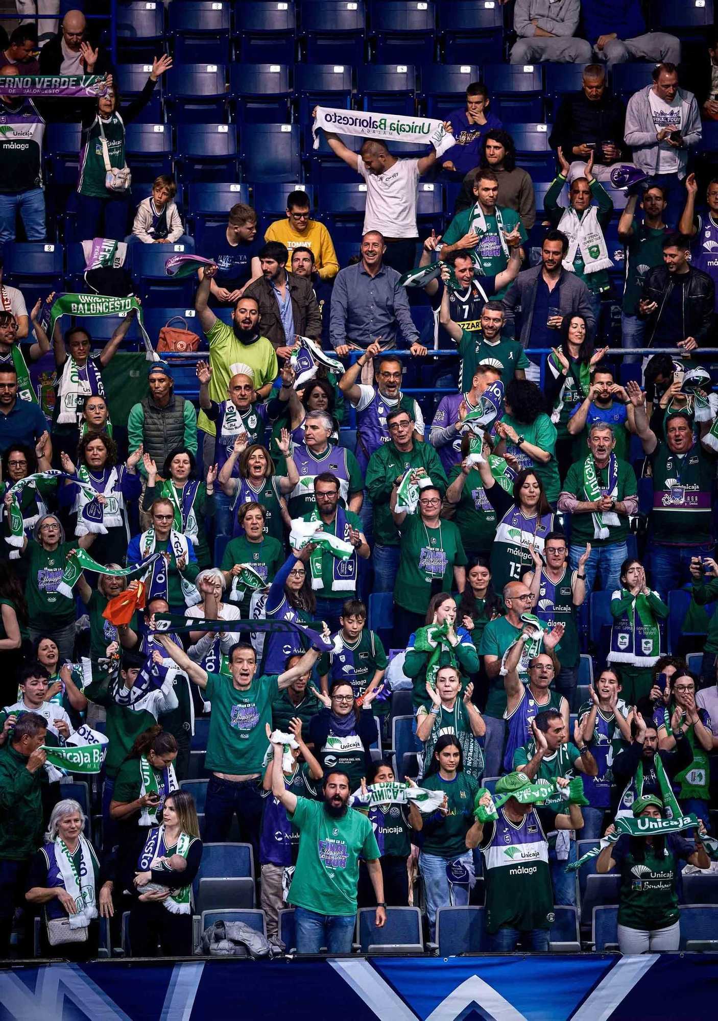 El UCAM Murcia - Unicaja de la Final Four de la BCL, en fotos