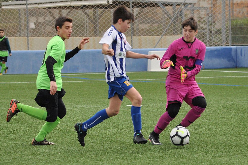 Fútbol base del fin de semana