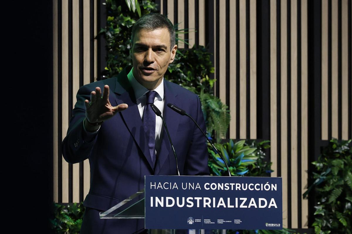 Pedro Sánchez anuncia la elección de la ZAL como sede de la Ciudad de la Industrialización de la Construcción.