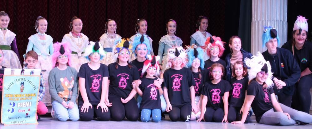 Final de Grupos A del concurso de play back Infantil de las Fallas 2020