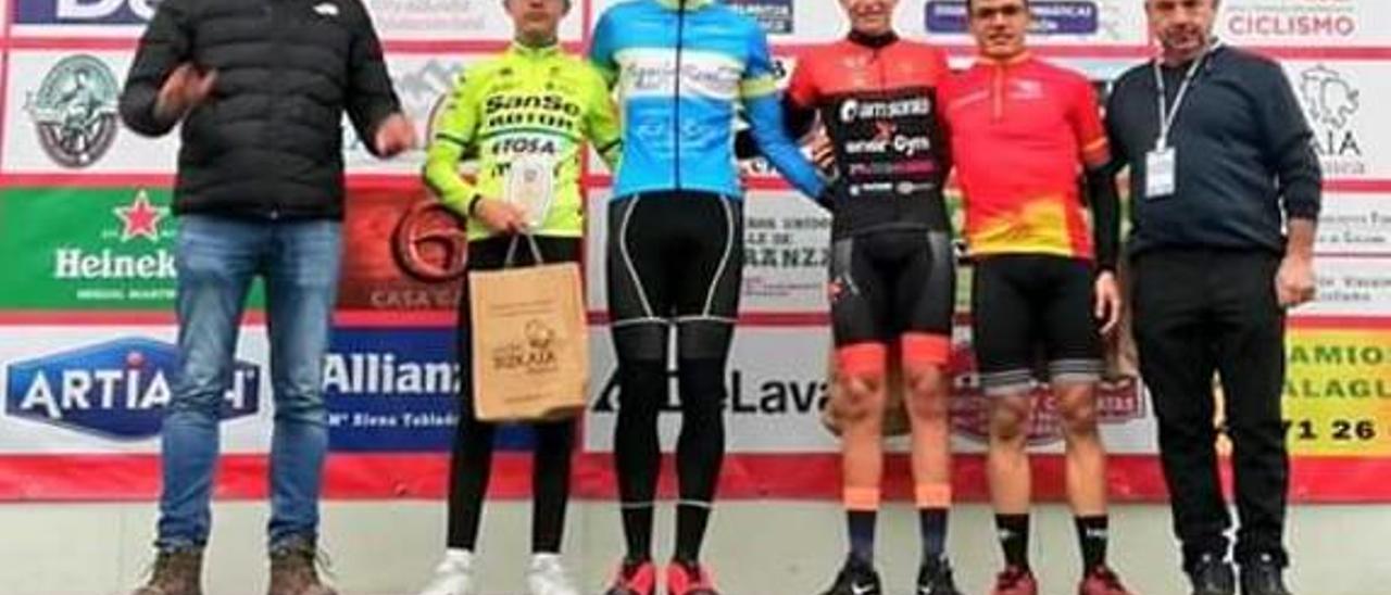 El ciclista Pau Martí se sitúa líder de la Copa de España tras la prueba de Karrantza