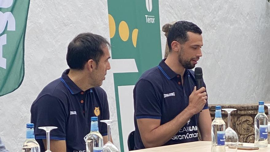 Pierre Pelos, jugador del Granca en su presentación: &quot;Quería llevar a mi familia a un sitio idílico para vivir&quot;