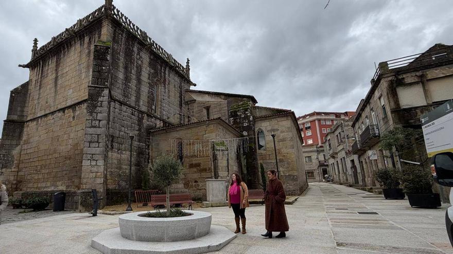La humanización de Rúa da Estrela de Cangas se da por rematada sin la fuente prevista