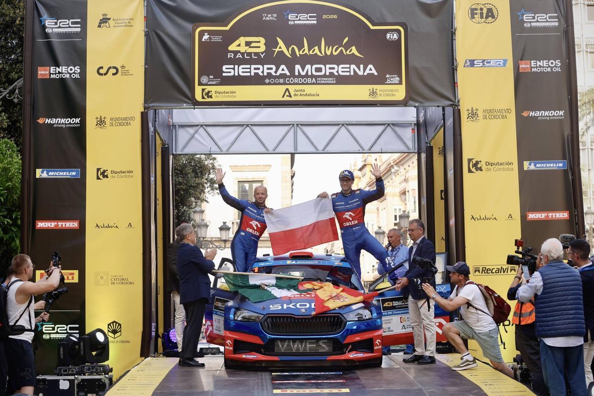 La salida oficial del Rally Andalucía Sierra Morena 2026, en imágenes